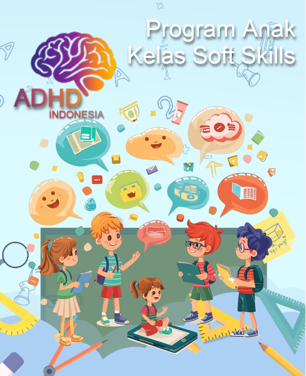 Program ADHD Indonesia Kabupaten Katingan Kelas Soft Skills Anak ADHD